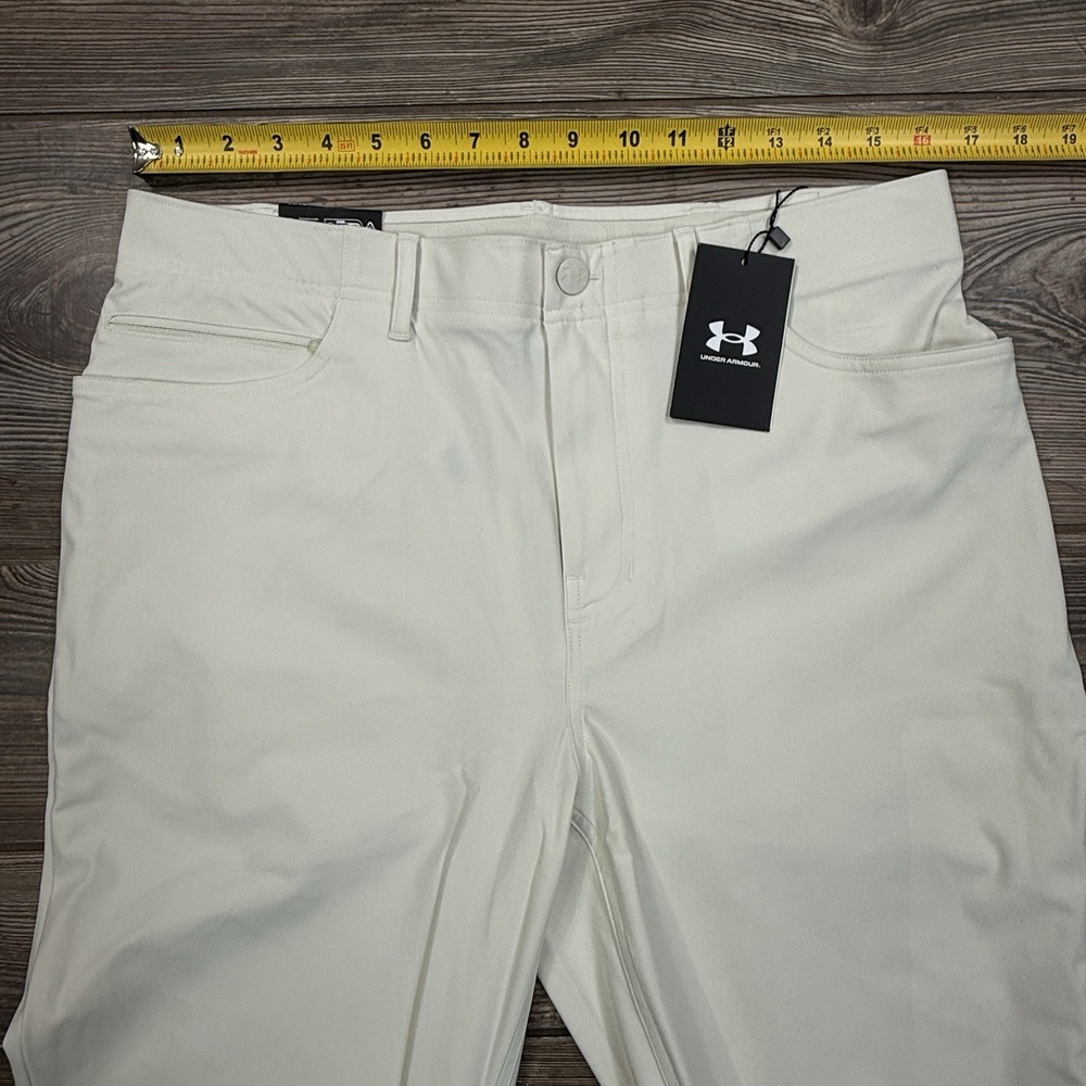Under Armour Unstoppable 7-Pocket Pants Men's 34x32 Stone 1378838-279 NWT $130 - Picture 4 of 13